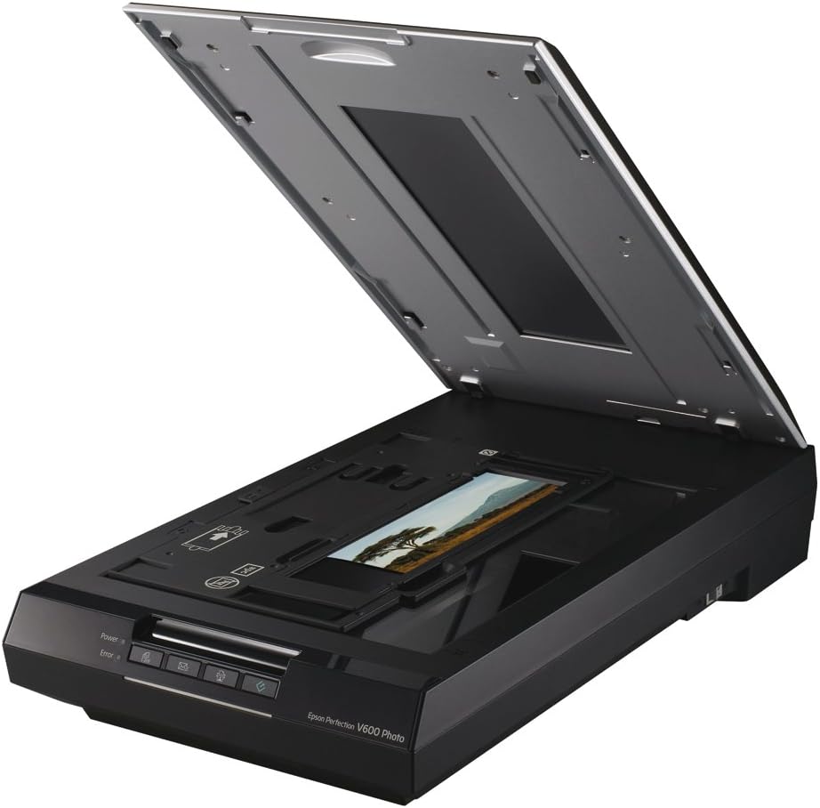 Epson Perfection V600 Photo Scanner schwarz silber Computer & Zubehör